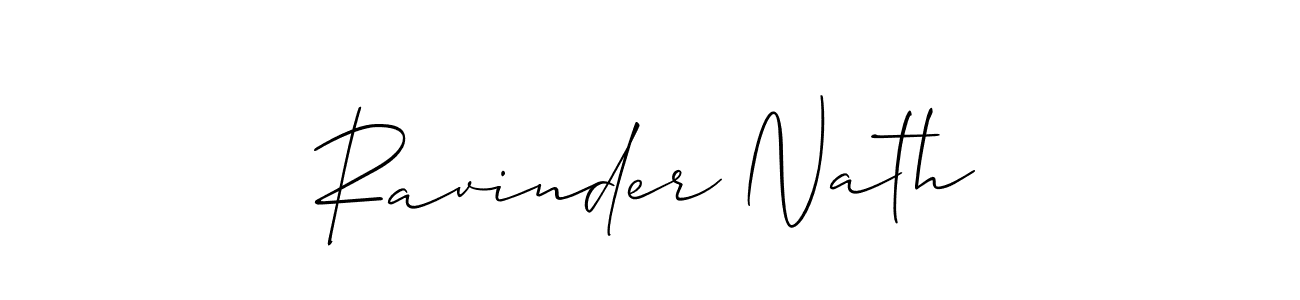 Also You can easily find your signature by using the search form. We will create Ravinder Nath name handwritten signature images for you free of cost using Allison_Script sign style. Ravinder Nath signature style 2 images and pictures png