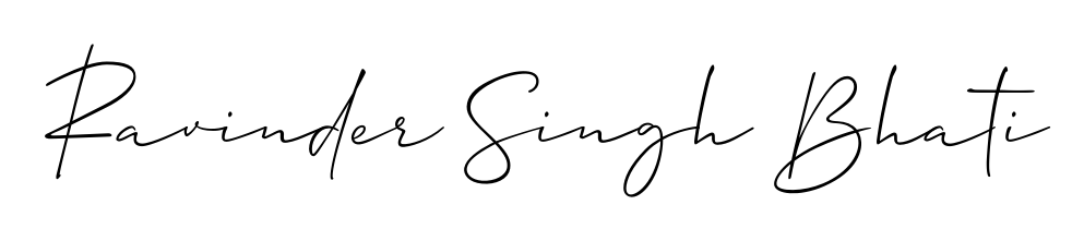 A timeless handwritten aesthetic for Ravinder Singh Bhati. The Allison_Script font gives your signature a handcrafted feel with natural curves. Ravinder Singh Bhati signature style 2 images and pictures png