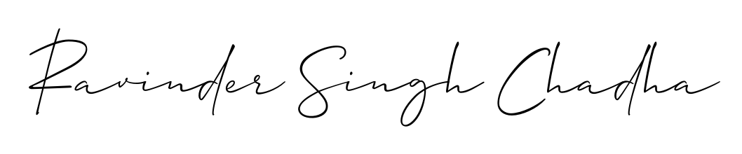 Allison_Script is a professional signature style that is perfect for those who want to add a touch of class to their signature. Get Ravinder Singh Chadha name fancy signature for free. Ravinder Singh Chadha signature style 2 images and pictures png