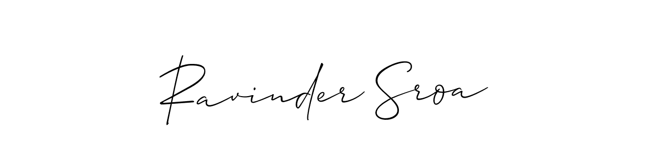 This is the best signature style for the Ravinder Sroa name. Also you like these signature font (Allison_Script). Mix name signature. Ravinder Sroa signature style 2 images and pictures png