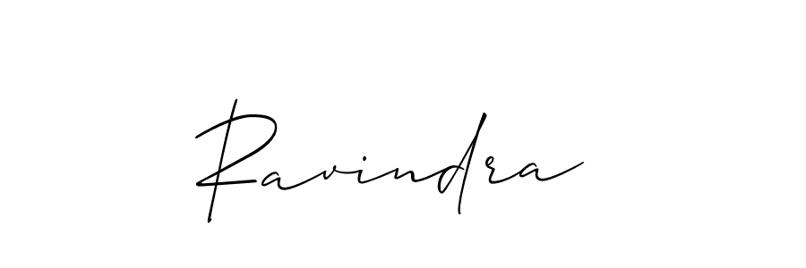 The best way (Allison_Script) to make a short signature is to pick only two or three words in your name. The name Ravindra  include a total of six letters. For converting this name. Ravindra  signature style 2 images and pictures png