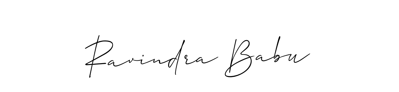 How to Draw Ravindra Babu signature style? Allison_Script is a latest design signature styles for name Ravindra Babu. Ravindra Babu signature style 2 images and pictures png