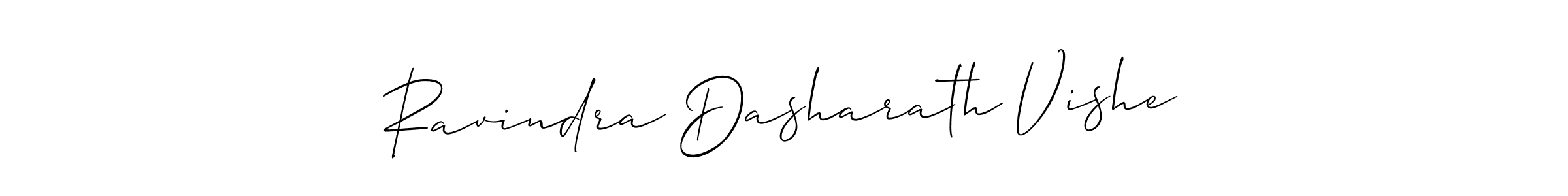 Use a signature maker to create a handwritten signature online. With this signature software, you can design (Allison_Script) your own signature for name Ravindra Dasharath Vishe. Ravindra Dasharath Vishe signature style 2 images and pictures png