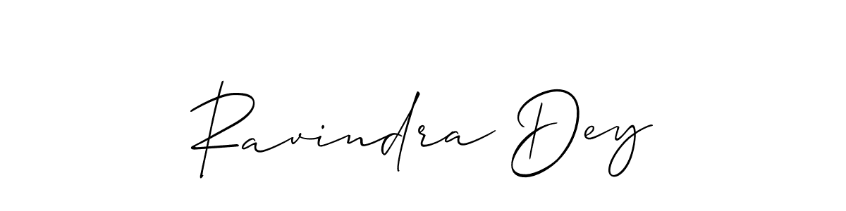 Also we have Ravindra Dey name is the best signature style. Create professional handwritten signature collection using Allison_Script autograph style. Ravindra Dey signature style 2 images and pictures png
