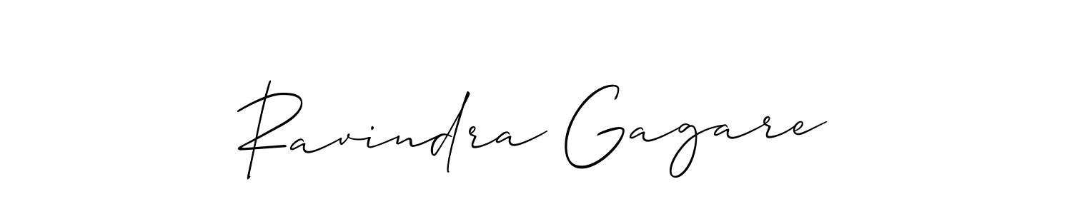Use a signature maker to create a handwritten signature online. With this signature software, you can design (Allison_Script) your own signature for name Ravindra Gagare. Ravindra Gagare signature style 2 images and pictures png