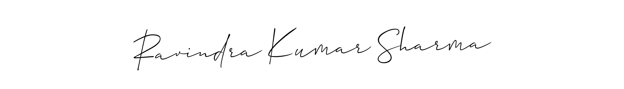 It looks lik you need a new signature style for name Ravindra Kumar Sharma. Design unique handwritten (Allison_Script) signature with our free signature maker in just a few clicks. Ravindra Kumar Sharma signature style 2 images and pictures png