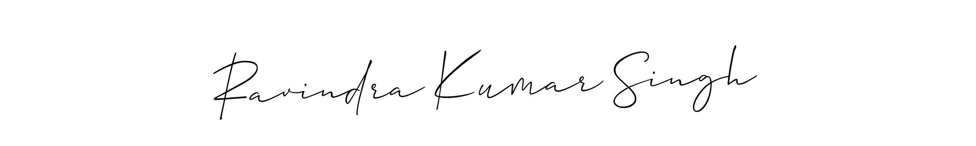 Make a short Ravindra Kumar Singh signature style. Manage your documents anywhere anytime using Allison_Script. Create and add eSignatures, submit forms, share and send files easily. Ravindra Kumar Singh signature style 2 images and pictures png