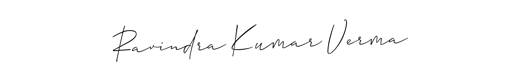 Ravindra Kumar Verma stylish signature style. Best Handwritten Sign (Allison_Script) for my name. Handwritten Signature Collection Ideas for my name Ravindra Kumar Verma. Ravindra Kumar Verma signature style 2 images and pictures png