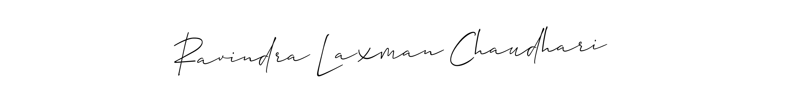 Also You can easily find your signature by using the search form. We will create Ravindra Laxman Chaudhari name handwritten signature images for you free of cost using Allison_Script sign style. Ravindra Laxman Chaudhari signature style 2 images and pictures png