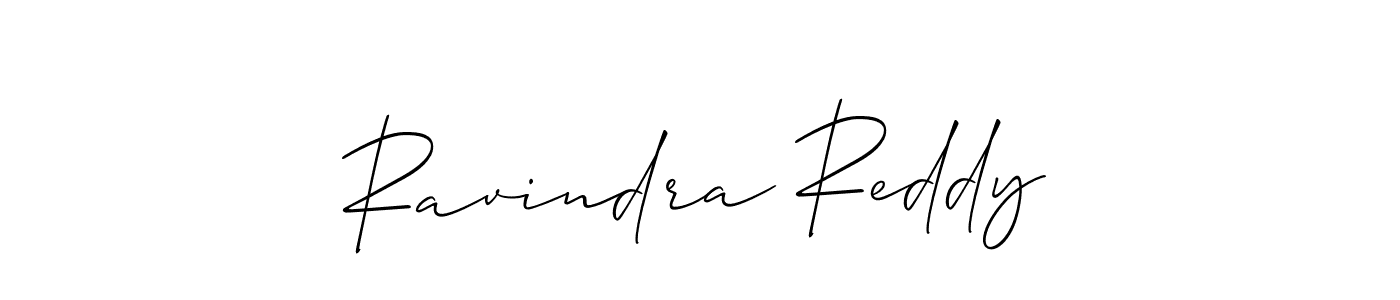 Ravindra Reddy stylish signature style. Best Handwritten Sign (Allison_Script) for my name. Handwritten Signature Collection Ideas for my name Ravindra Reddy. Ravindra Reddy signature style 2 images and pictures png