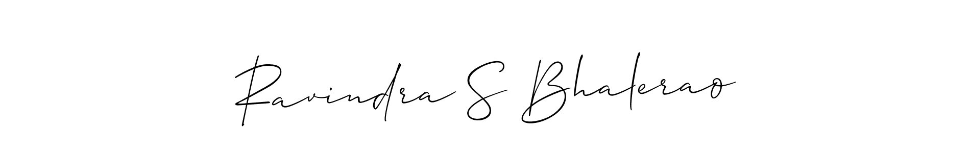 Allison_Script is a professional signature style that is perfect for those who want to add a touch of class to their signature. It is also a great choice for those who want to make their signature more unique. Get Ravindra S Bhalerao name to fancy signature for free. Ravindra S Bhalerao signature style 2 images and pictures png