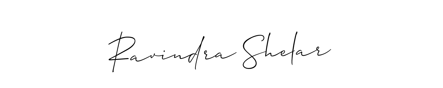 if you are searching for the best signature style for your name Ravindra Shelar. so please give up your signature search. here we have designed multiple signature styles  using Allison_Script. Ravindra Shelar signature style 2 images and pictures png