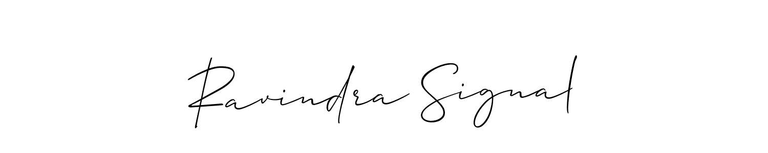 if you are searching for the best signature style for your name Ravindra Signal. so please give up your signature search. here we have designed multiple signature styles  using Allison_Script. Ravindra Signal signature style 2 images and pictures png