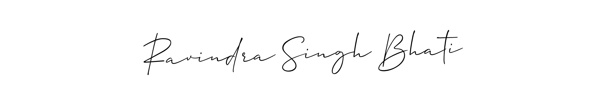 Ravindra Singh Bhati stylish signature style. Best Handwritten Sign (Allison_Script) for my name. Handwritten Signature Collection Ideas for my name Ravindra Singh Bhati. Ravindra Singh Bhati signature style 2 images and pictures png