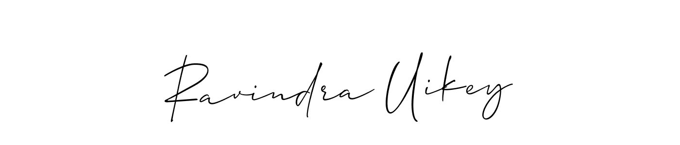 Best and Professional Signature Style for Ravindra Uikey. Allison_Script Best Signature Style Collection. Ravindra Uikey signature style 2 images and pictures png