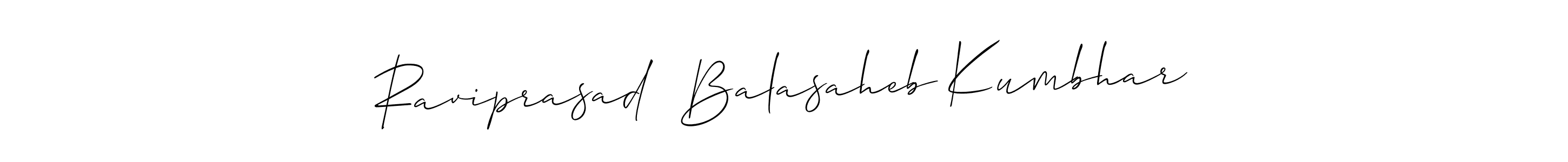 Raviprasad  Balasaheb Kumbhar stylish signature style. Best Handwritten Sign (Allison_Script) for my name. Handwritten Signature Collection Ideas for my name Raviprasad  Balasaheb Kumbhar. Raviprasad  Balasaheb Kumbhar signature style 2 images and pictures png