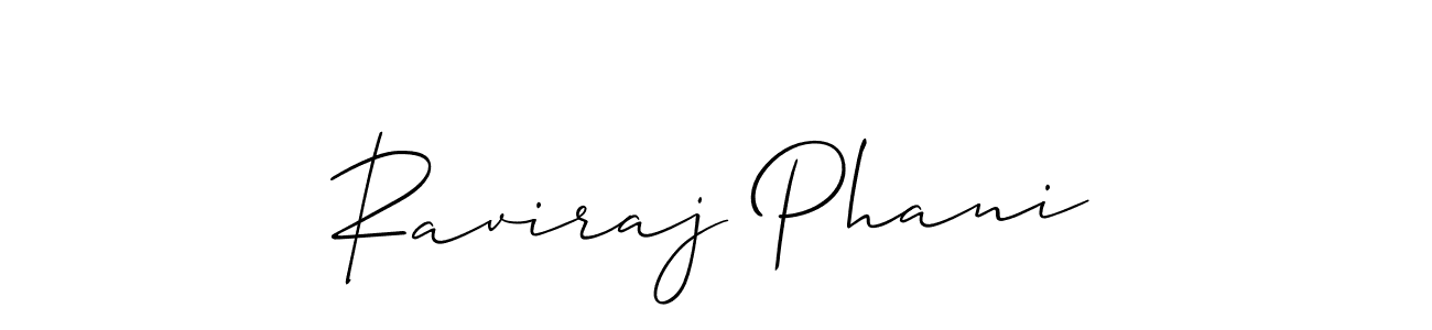 Best and Professional Signature Style for Raviraj Phani. Allison_Script Best Signature Style Collection. Raviraj Phani signature style 2 images and pictures png