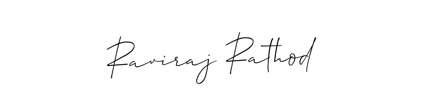 Create a beautiful signature design for name Raviraj Rathod. With this signature (Allison_Script) fonts, you can make a handwritten signature for free. Raviraj Rathod signature style 2 images and pictures png