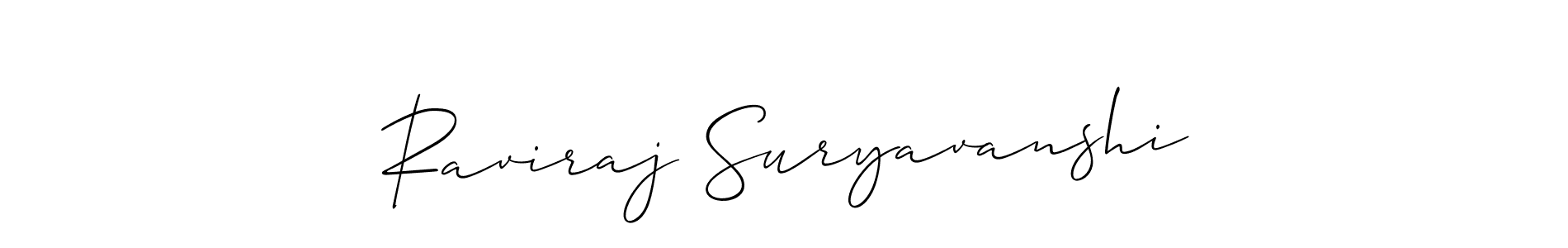 You can use this online signature creator to create a handwritten signature for the name Raviraj Suryavanshi. This is the best online autograph maker. Raviraj Suryavanshi signature style 2 images and pictures png