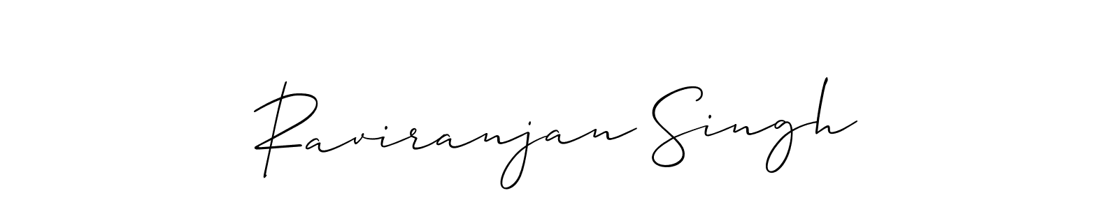 Raviranjan Singh stylish signature style. Best Handwritten Sign (Allison_Script) for my name. Handwritten Signature Collection Ideas for my name Raviranjan Singh. Raviranjan Singh signature style 2 images and pictures png