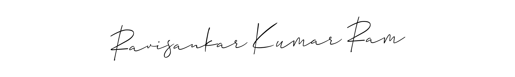 It looks lik you need a new signature style for name Ravisankar Kumar Ram. Design unique handwritten (Allison_Script) signature with our free signature maker in just a few clicks. Ravisankar Kumar Ram signature style 2 images and pictures png