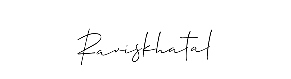Here are the top 10 professional signature styles for the name Raviskhatal. These are the best autograph styles you can use for your name. Raviskhatal signature style 2 images and pictures png