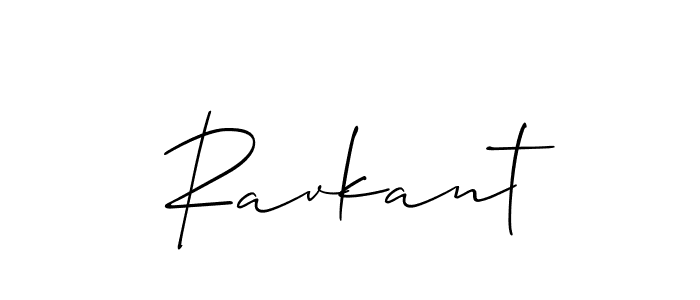 Also we have Ravkant name is the best signature style. Create professional handwritten signature collection using Allison_Script autograph style. Ravkant signature style 2 images and pictures png