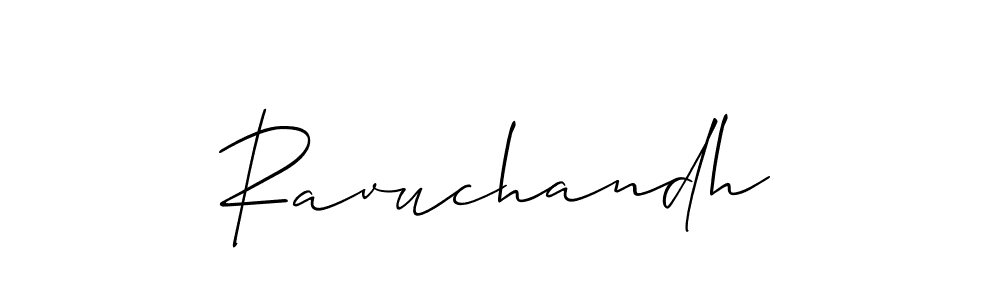 The best way (Allison_Script) to make a short signature is to pick only two or three words in your name. The name Ravuchandh include a total of six letters. For converting this name. Ravuchandh signature style 2 images and pictures png