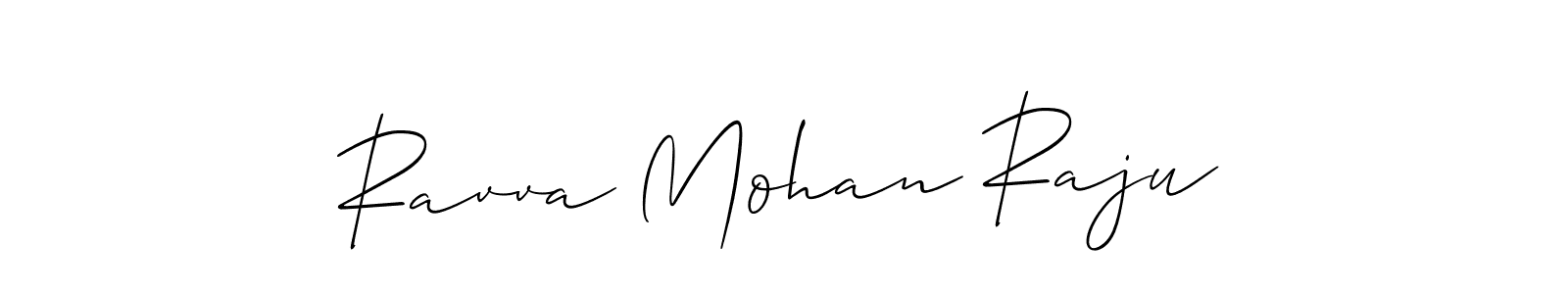 Here are the top 10 professional signature styles for the name Ravva Mohan Raju. These are the best autograph styles you can use for your name. Ravva Mohan Raju signature style 2 images and pictures png