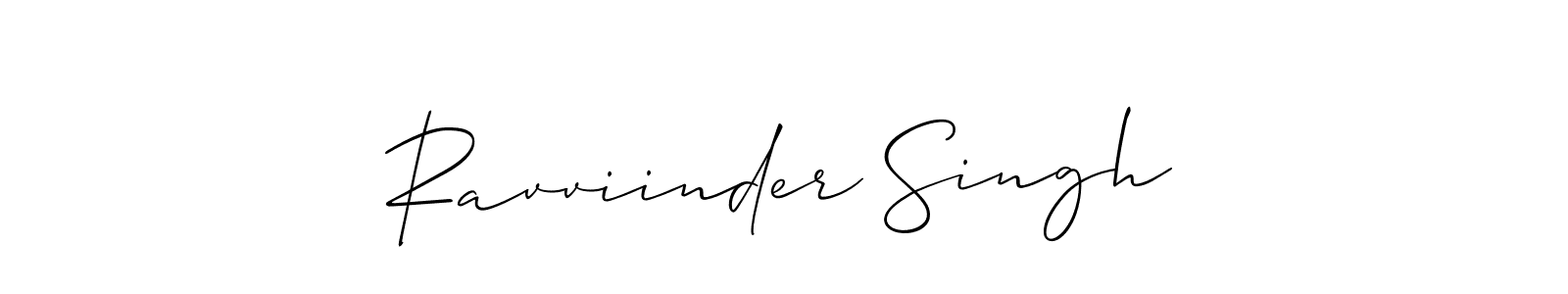 Make a beautiful signature design for name Ravviinder Singh. Use this online signature maker to create a handwritten signature for free. Ravviinder Singh signature style 2 images and pictures png