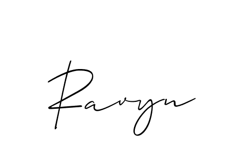 It looks lik you need a new signature style for name Ravyn. Design unique handwritten (Allison_Script) signature with our free signature maker in just a few clicks. Ravyn signature style 2 images and pictures png