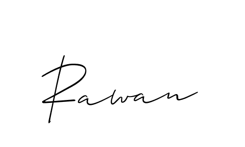 You should practise on your own different ways (Allison_Script) to write your name (Rawan) in signature. don't let someone else do it for you. Rawan signature style 2 images and pictures png