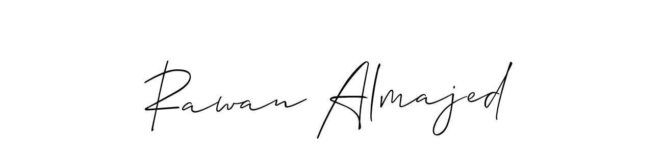 How to Draw Rawan Almajed signature style? Allison_Script is a latest design signature styles for name Rawan Almajed. Rawan Almajed signature style 2 images and pictures png