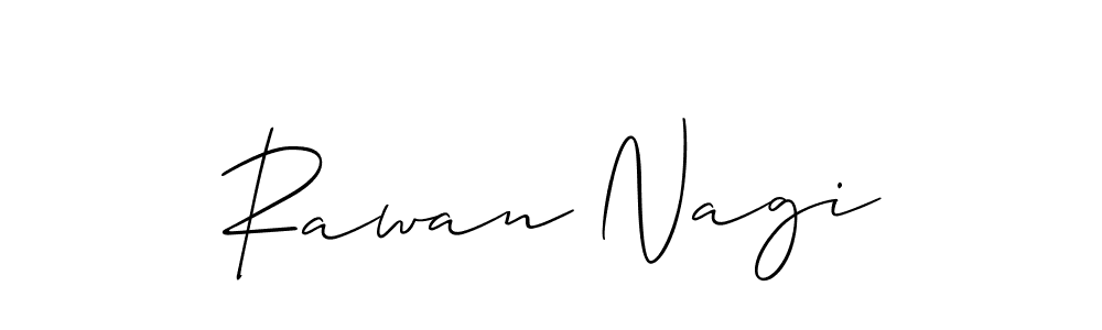 This is the best signature style for the Rawan Nagi name. Also you like these signature font (Allison_Script). Mix name signature. Rawan Nagi signature style 2 images and pictures png
