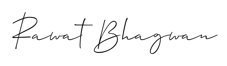 A dynamic signature style for Rawat Bhagwan using Allison_Script script. Designed to look authentic, handwritten, and professional. Rawat Bhagwan signature style 2 images and pictures png