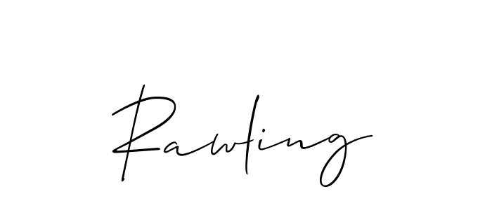 This is the best signature style for the Rawling name. Also you like these signature font (Allison_Script). Mix name signature. Rawling signature style 2 images and pictures png