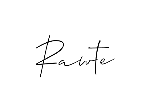 Once you've used our free online signature maker to create your best signature Allison_Script style, it's time to enjoy all of the benefits that Rawte name signing documents. Rawte signature style 2 images and pictures png