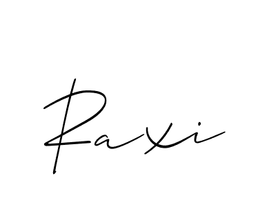 Once you've used our free online signature maker to create your best signature Allison_Script style, it's time to enjoy all of the benefits that Raxi name signing documents. Raxi signature style 2 images and pictures png