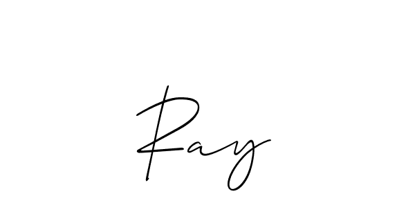 Make a beautiful signature design for name Ray♡. With this signature (Allison_Script) style, you can create a handwritten signature for free. Ray♡ signature style 2 images and pictures png