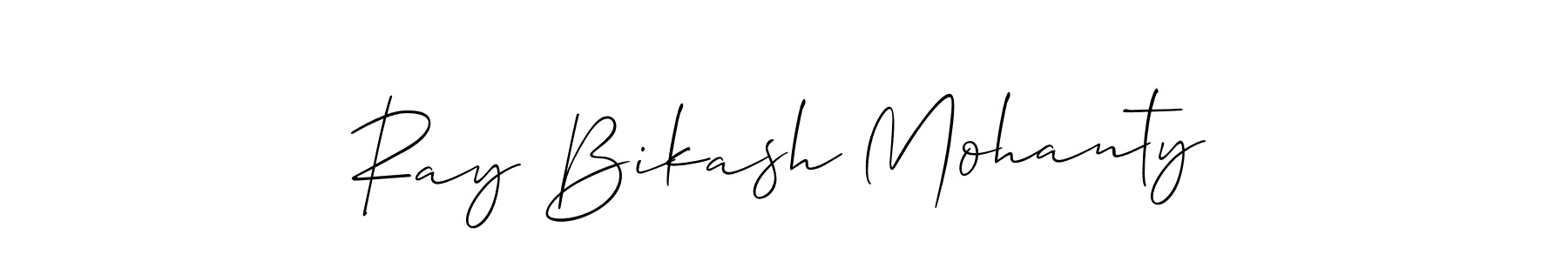 Make a beautiful signature design for name Ray Bikash Mohanty. With this signature (Allison_Script) style, you can create a handwritten signature for free. Ray Bikash Mohanty signature style 2 images and pictures png