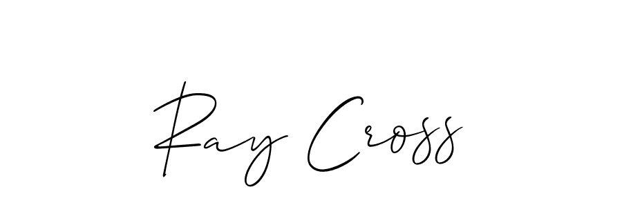 Also we have Ray Cross name is the best signature style. Create professional handwritten signature collection using Allison_Script autograph style. Ray Cross signature style 2 images and pictures png