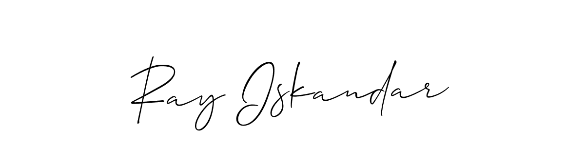 See photos of Ray Iskandar official signature by Spectra . Check more albums & portfolios. Read reviews & check more about Allison_Script font. Ray Iskandar signature style 2 images and pictures png