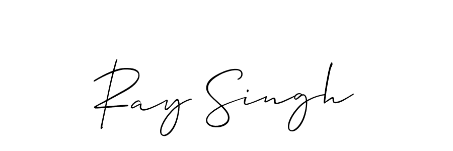 Also You can easily find your signature by using the search form. We will create Ray Singh name handwritten signature images for you free of cost using Allison_Script sign style. Ray Singh signature style 2 images and pictures png