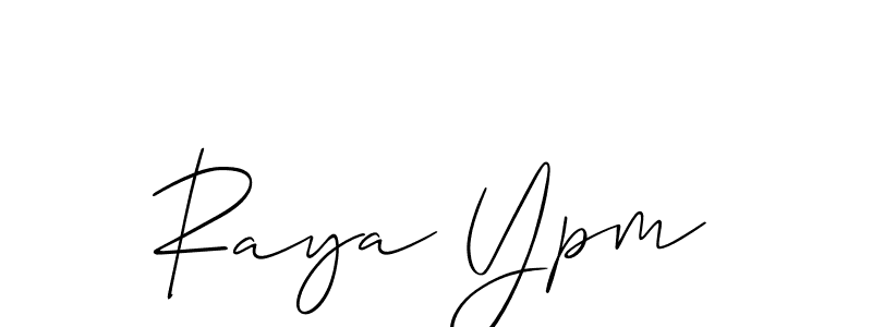 Check out images of Autograph of Raya Ypm name. Actor Raya Ypm Signature Style. Allison_Script is a professional sign style online. Raya Ypm signature style 2 images and pictures png