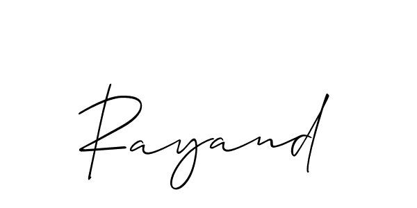 Also You can easily find your signature by using the search form. We will create Rayand name handwritten signature images for you free of cost using Allison_Script sign style. Rayand signature style 2 images and pictures png