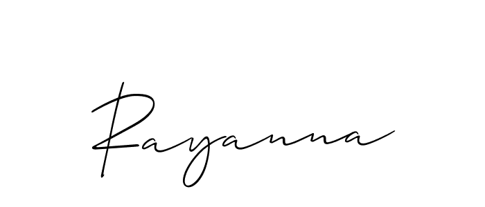Similarly Allison_Script is the best handwritten signature design. Signature creator online .You can use it as an online autograph creator for name Rayanna. Rayanna signature style 2 images and pictures png