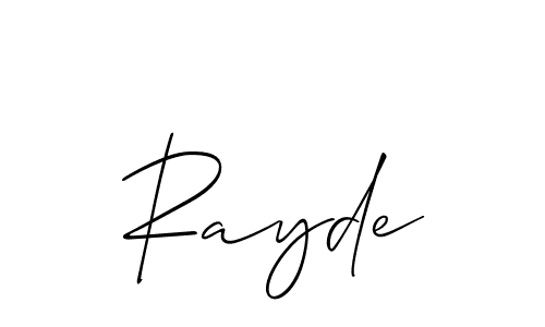 Check out images of Autograph of Rayde name. Actor Rayde Signature Style. Allison_Script is a professional sign style online. Rayde signature style 2 images and pictures png