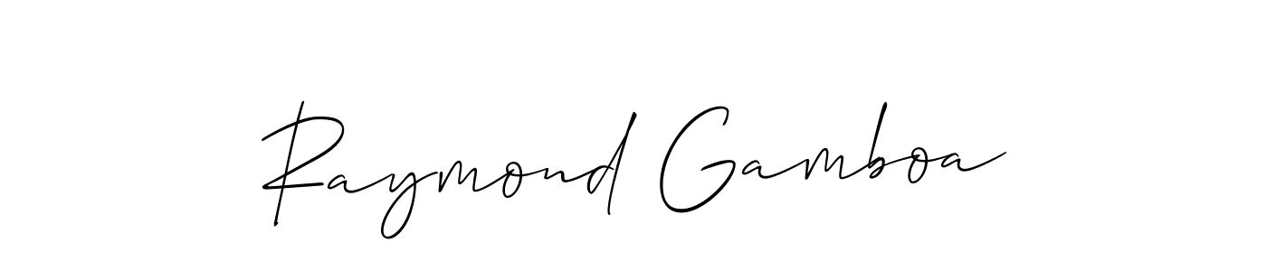 This is the best signature style for the Raymond Gamboa name. Also you like these signature font (Allison_Script). Mix name signature. Raymond Gamboa signature style 2 images and pictures png