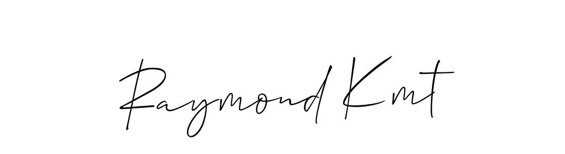 Check out images of Autograph of Raymond Kmt name. Actor Raymond Kmt Signature Style. Allison_Script is a professional sign style online. Raymond Kmt signature style 2 images and pictures png