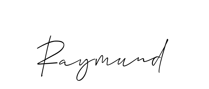 How to make Raymund name signature. Use Allison_Script style for creating short signs online. This is the latest handwritten sign. Raymund signature style 2 images and pictures png